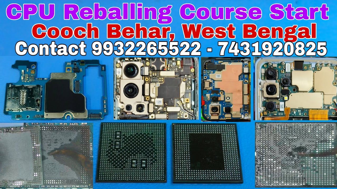 CPU Reballing Course Start Big Mobile Repair