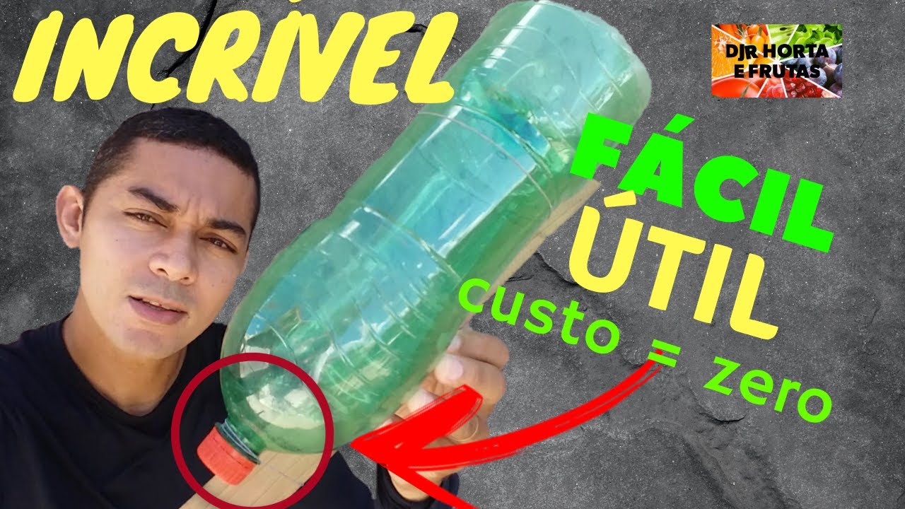 Como Fazer um Gotejador Caseiro/ Como Fazer um Gotejador Caseiro com Garrafa pet/ Gotejador/ DIY