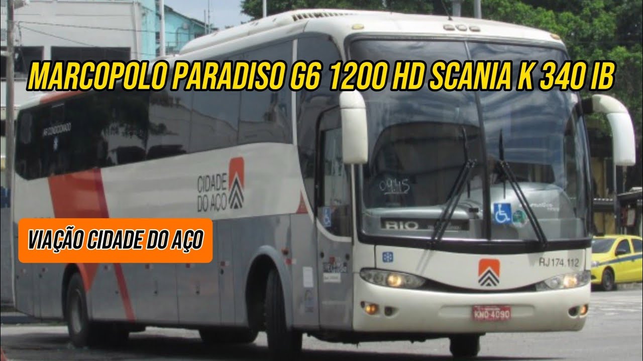✅️[ Volta Redonda X Barra da Tijuca Terminal Alvorada ] Marcopolo Paradiso G6 1200 Scania K 340 IB