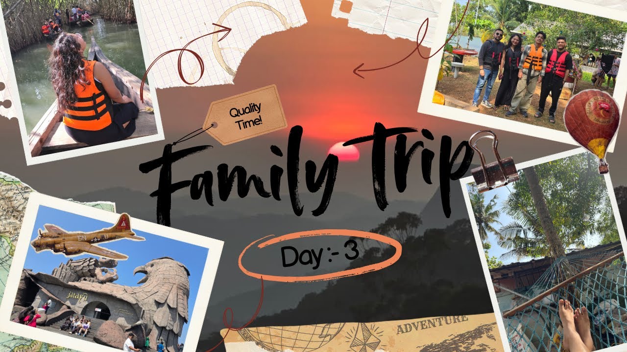 Family trip to varkala || Day 3 
