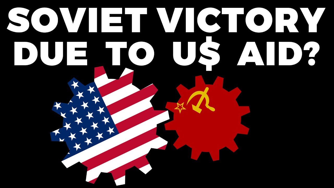 Победа Советов во Второй мировой войне была обусловлена ​​поддержкой США? Влияние ленд-лиза