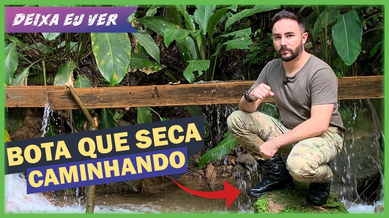 Review Bota para aventuras e missões anfíbias - Elite Dry Flow  - Deixa eu ver Ep. 29