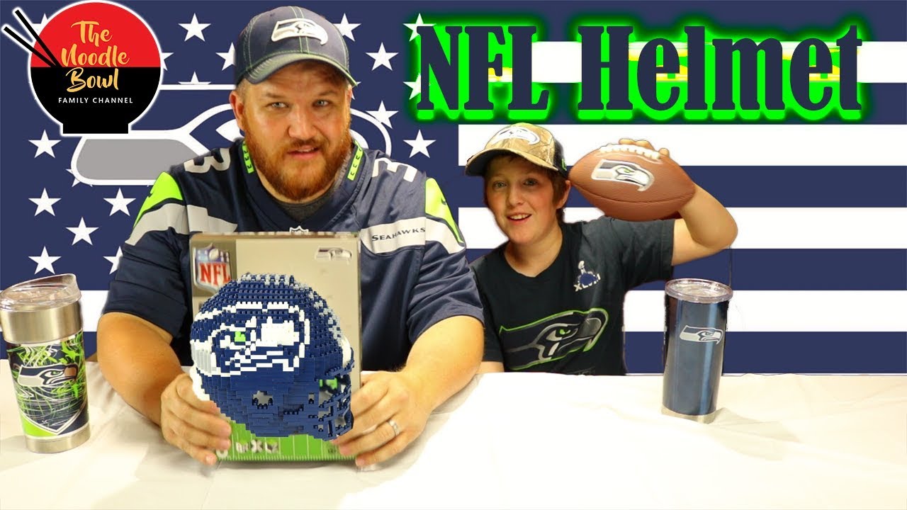 Brxlz NFL Mini Helmet, Seattle Seahawks Edition Speed Build and Review!