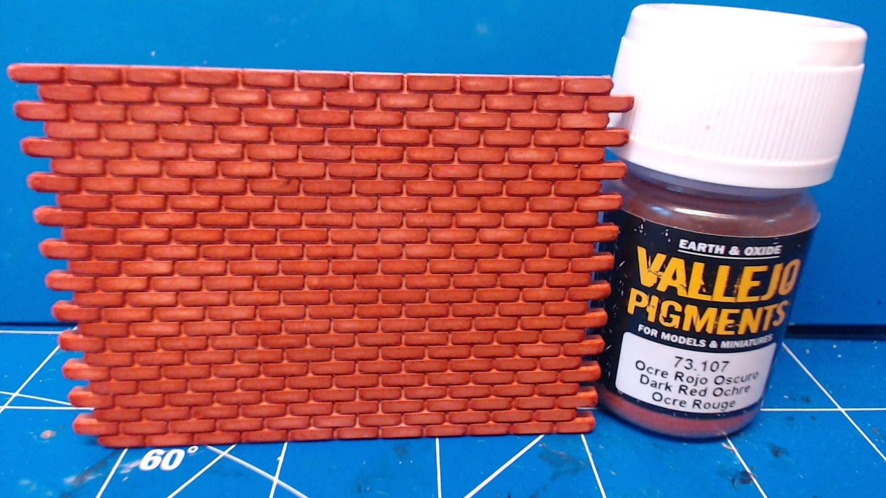 Pigment Option For Colouring Your Bricks in 1/35 scale