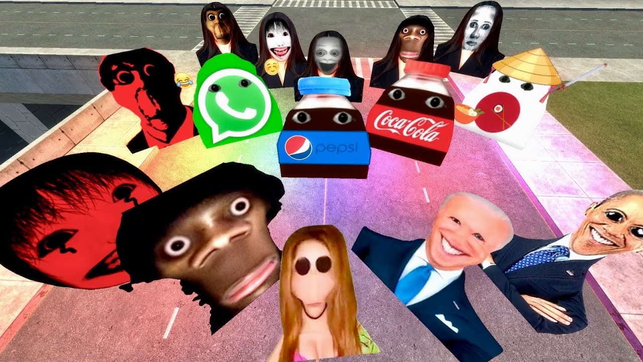 Rosalia Bizcochito Multiverse, Angry Munci Family и Goofy Ahh Nextbot Gmod (Видеосборка)
