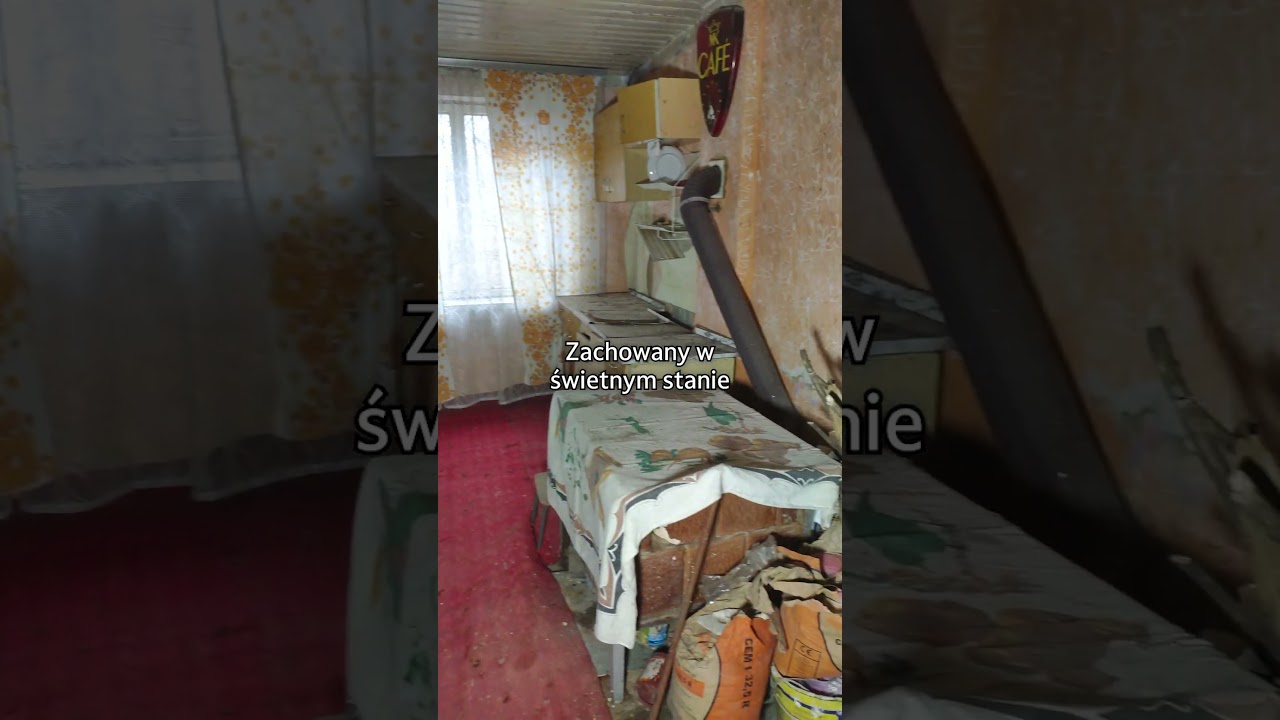 Opuszczony dom z pełnym wyposażeniem #shorts #urbex