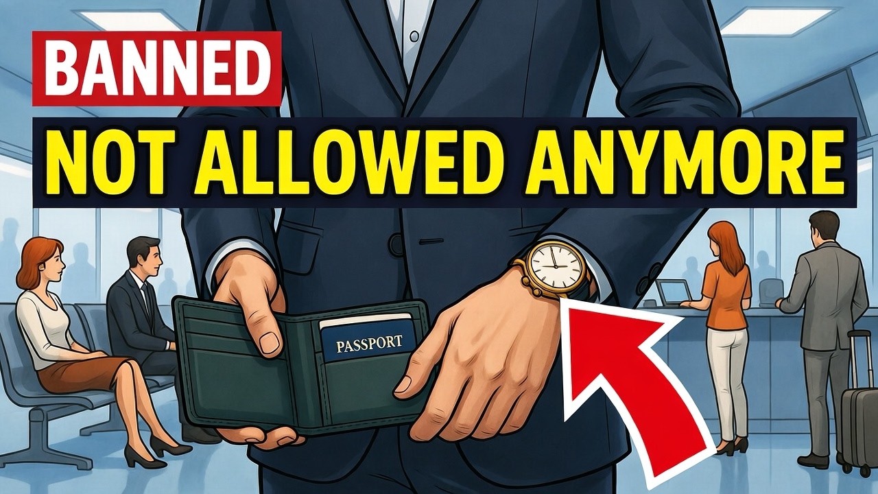 Airport Security Will CONFISCATE These 25 Items in 2026 (Most People Have Them)