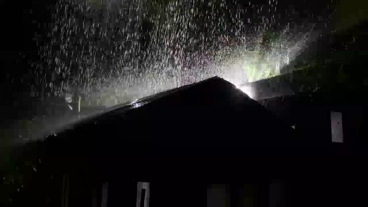 Rain on Roof Sounds for Sleeping 😴 Tin Roof Rain for Deep Sleep & Relaxation