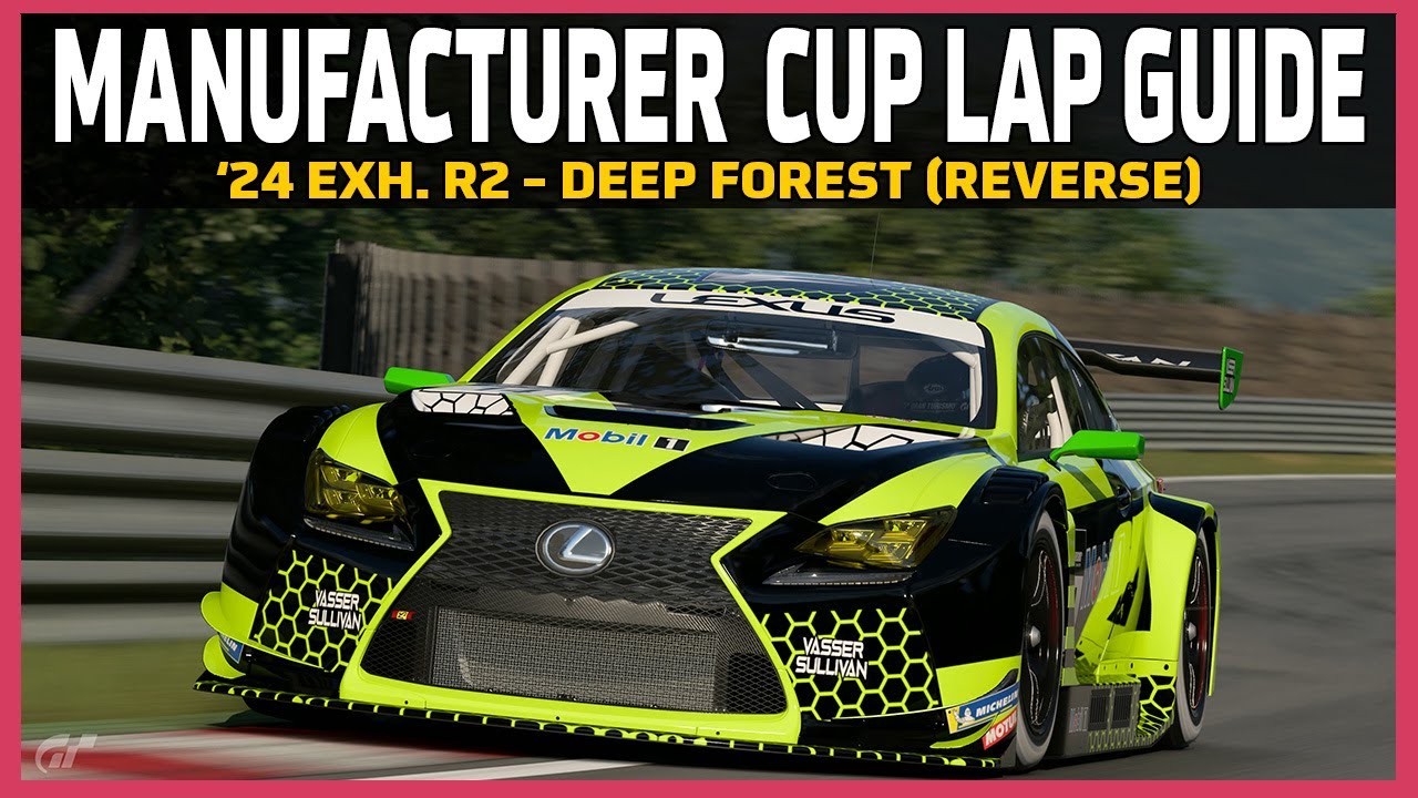 Gran Turismo 7 Manufacturer Cup Lap Guide - Deep Forest Reverse - Gr. 3