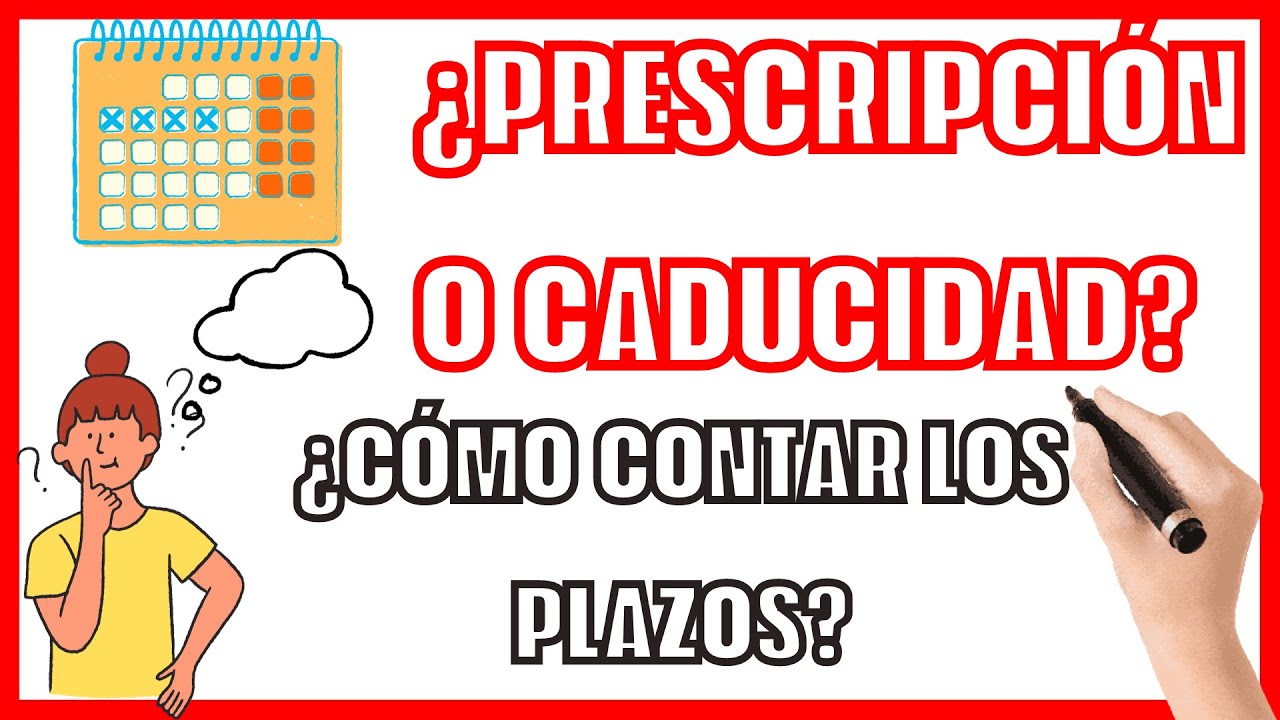 PRESCRIPCIÓN y CADUCIDAD LABORAL 🇪🇸 ⏱ Cómo contar los plazos ⚖ Abogada Laboral