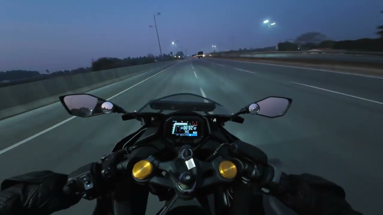 Highway Run Kawasaki ninja zx4r Roar & Speed - Part 1