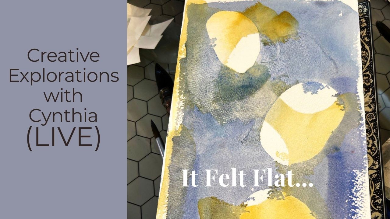 Quiet Watercolor Session | Watercolor Layers Part 1