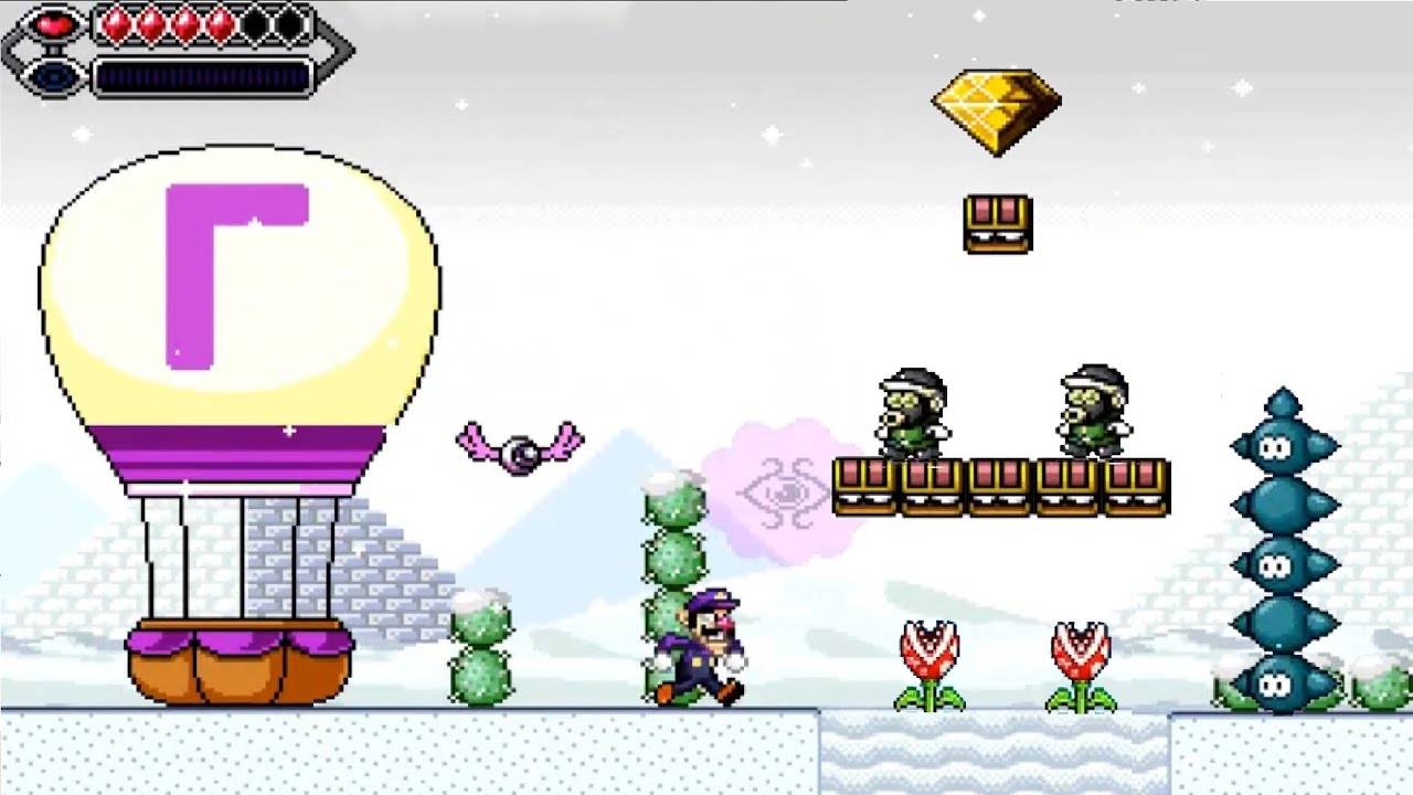 Super Mario Bros HD: Psycho Waluigi: World 1