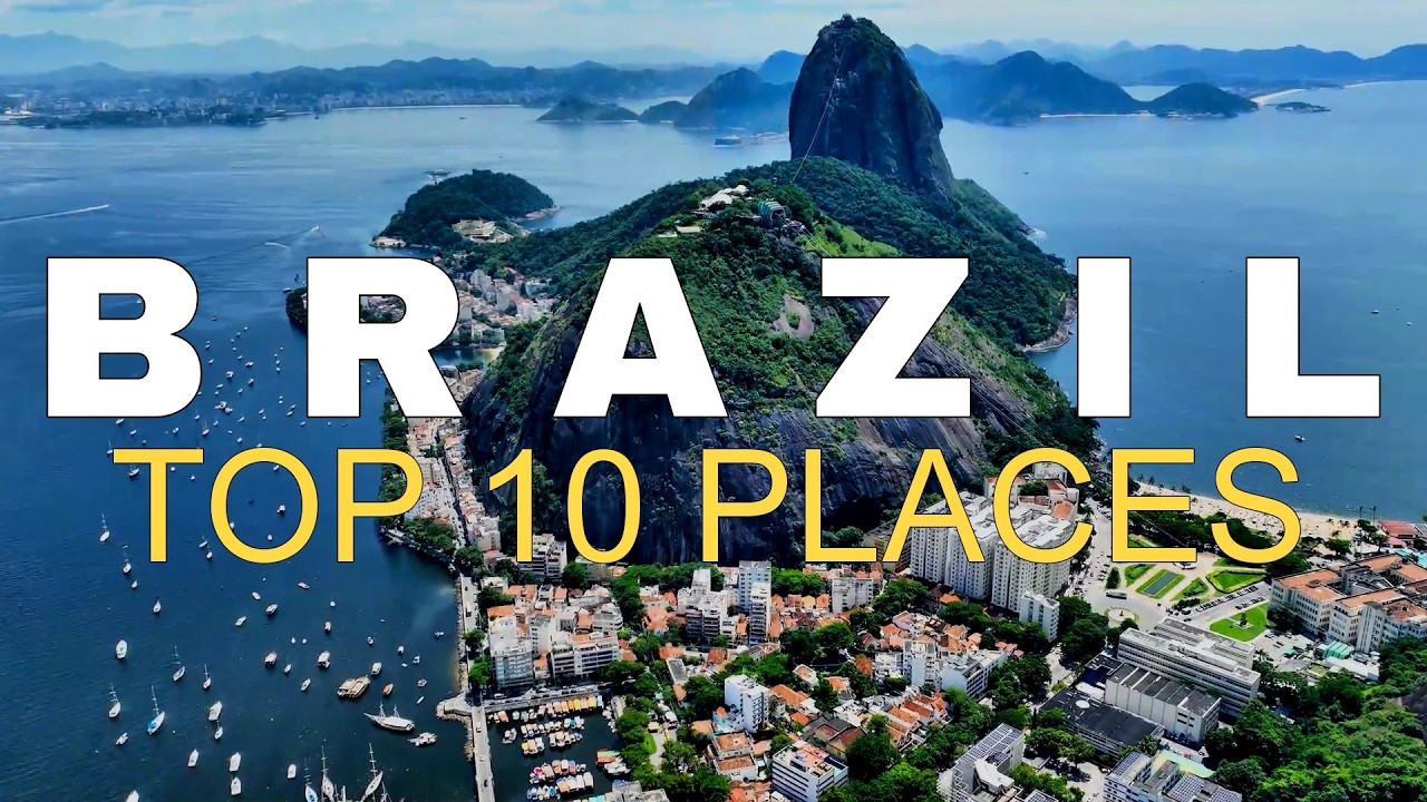 Top 10 Best places to Visit in Brazil ! Brazil Top 10 Places ! Travel Video