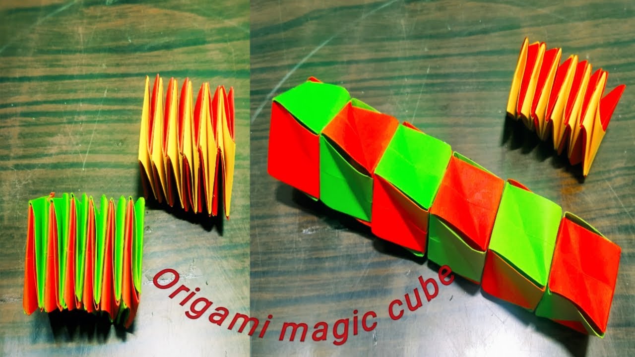 Origami Magic Cube/HandmadeCrafts/Paper crafts