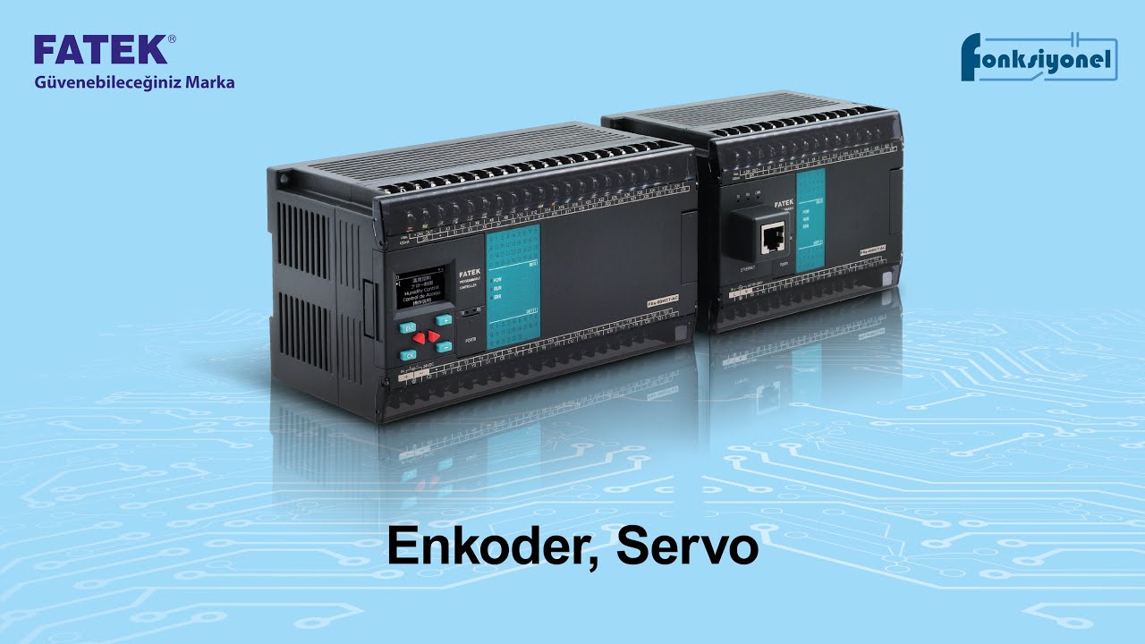 Fatek PLC 2 Eğitimi | Enkoder, Servo