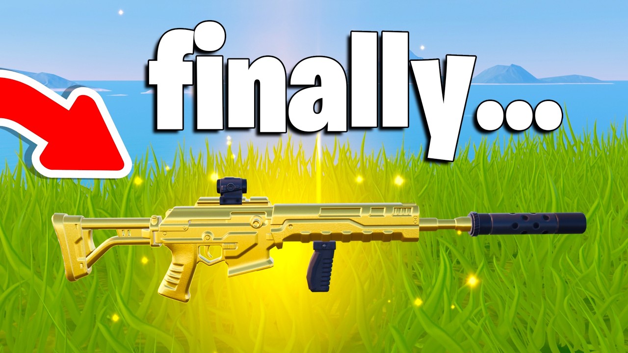 I Found Fortnite's *RAREST* Gun...