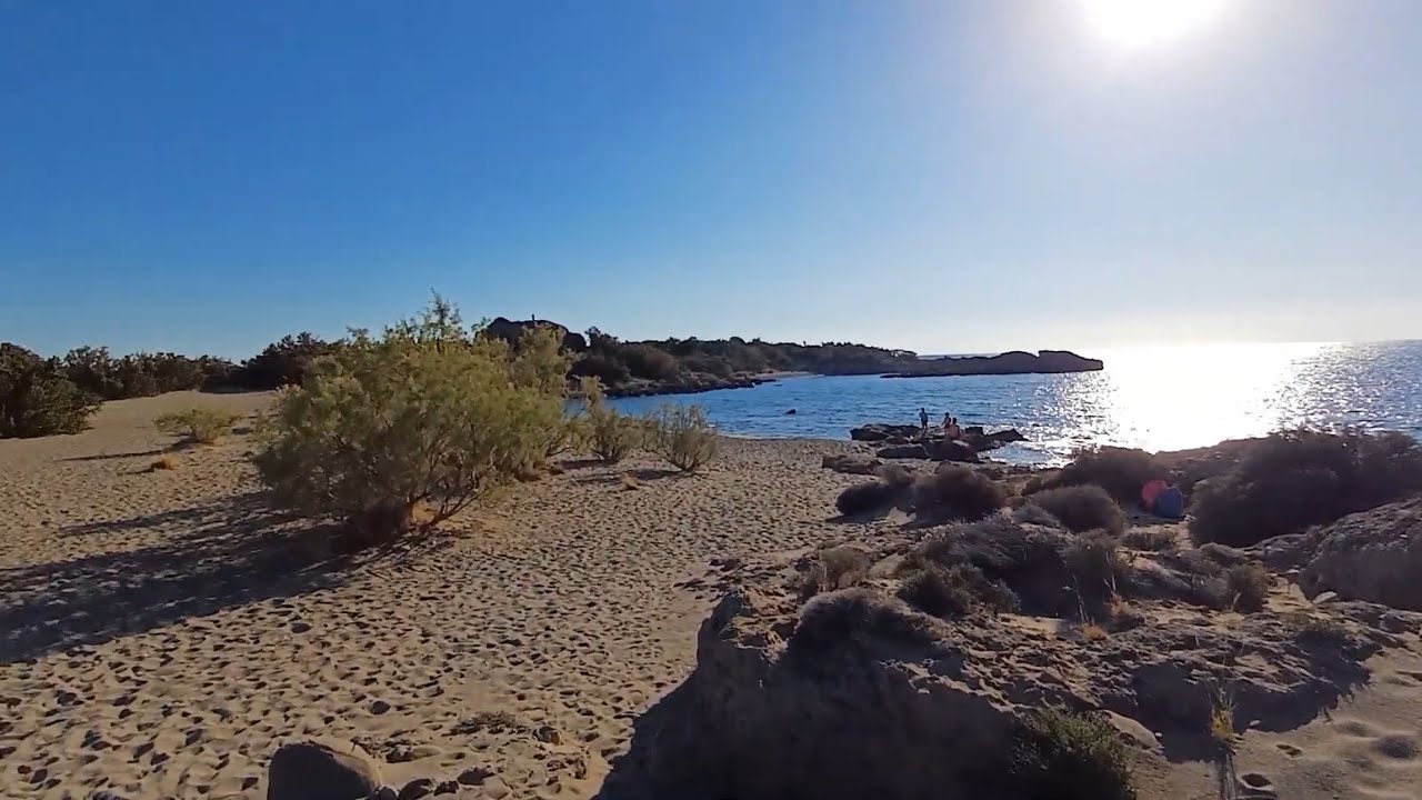 Let's go to Grammeno beach! Paleochora, Crete, Greece!💕💕 #trip #holiday #beach #travel #videos #tour