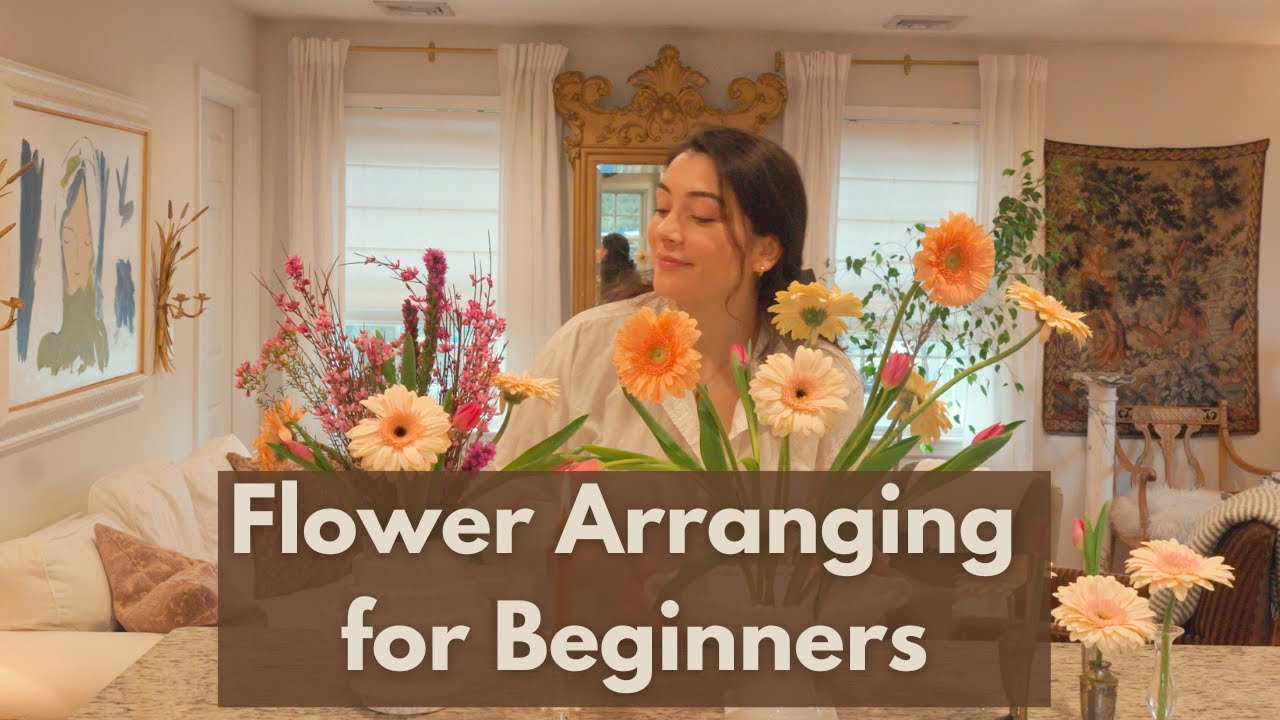 Flower Arranging for Beginners | Easy DIY Floral Arrangements Step-by-Step