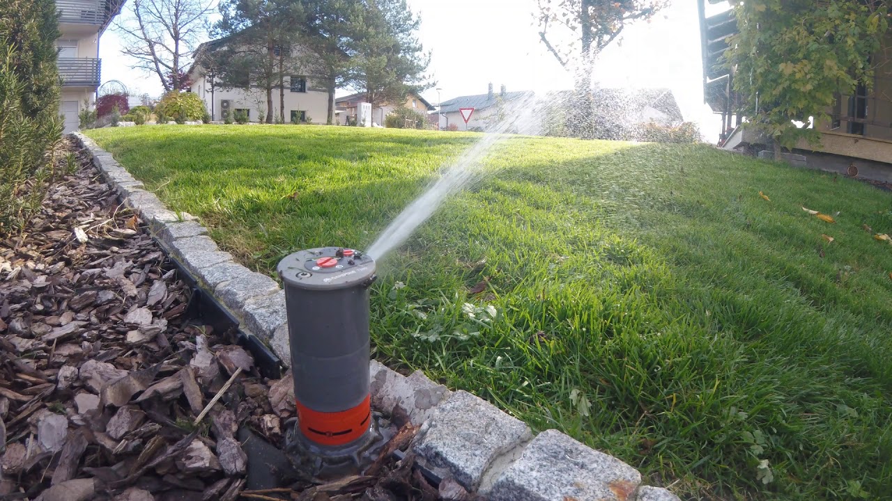 Prezimovanje zalivalnih sistemov za travo. Prepihovanje, skladiščenje, vzdrževanje.