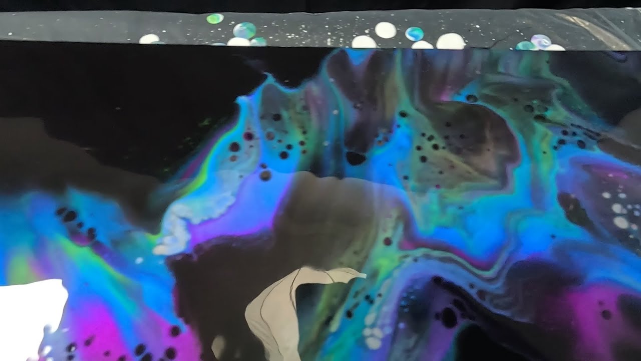 Fighting my Light to Capture this Dutch Pour