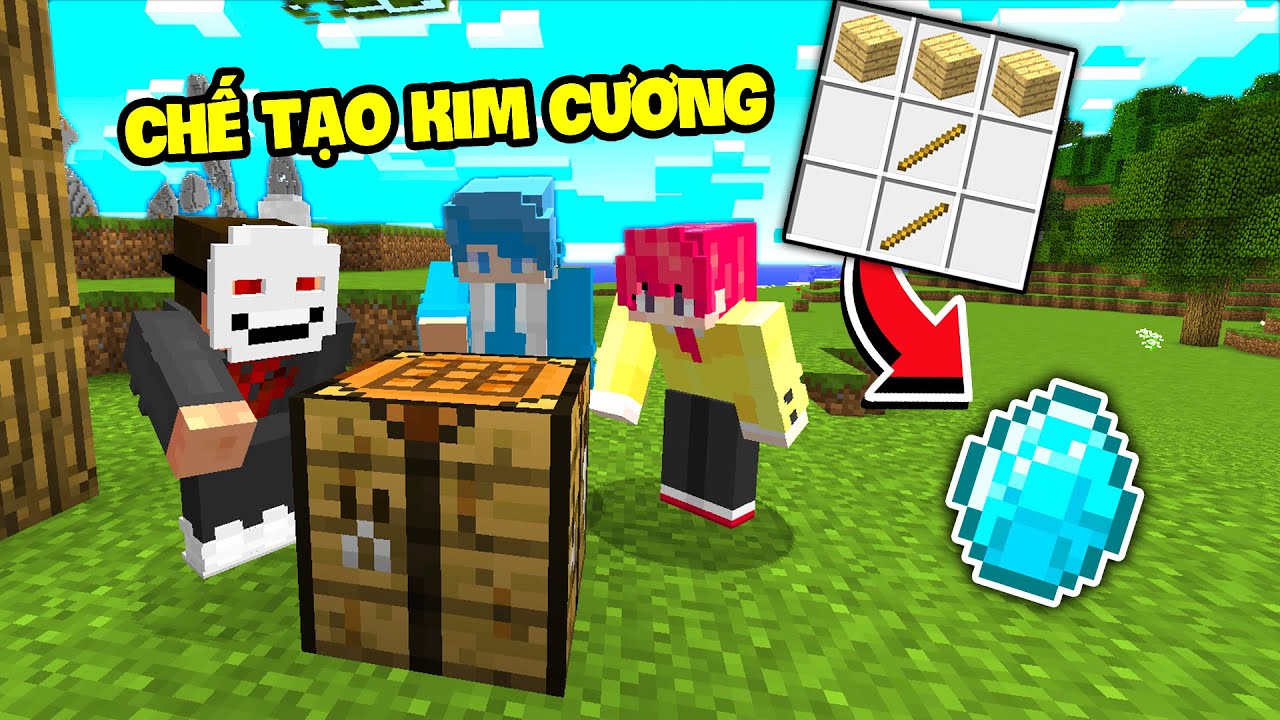 Zeros Minecraft Thử Thách Chế Tạo Vật Phẩm Ngẫu Nhiên