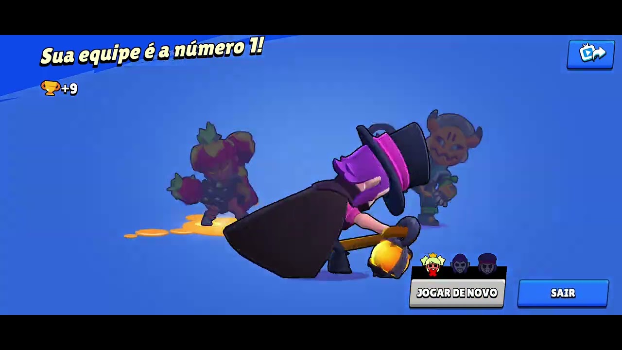 Jogando Braw stars