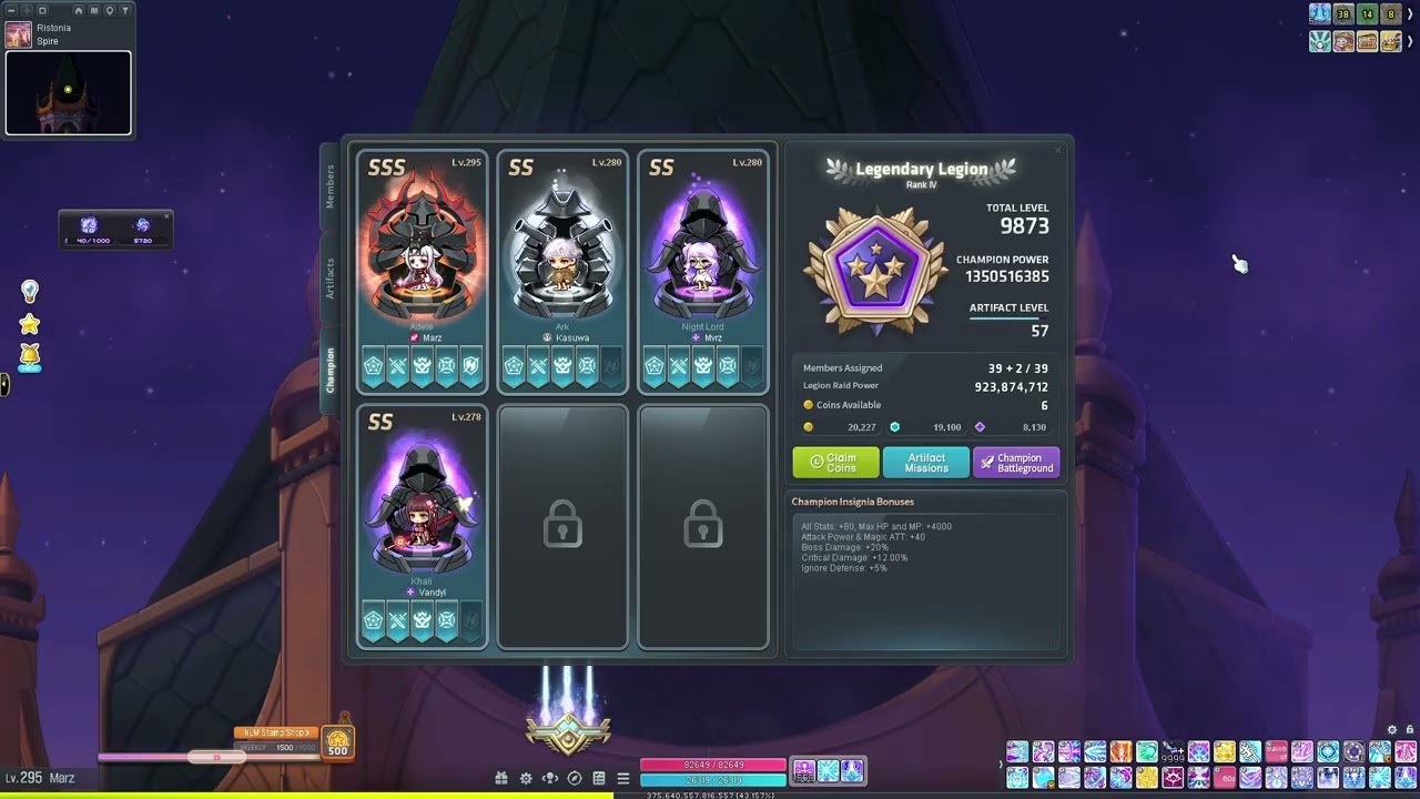 MapleStory Heroic Kronos - My Adele during Bloom & NLM