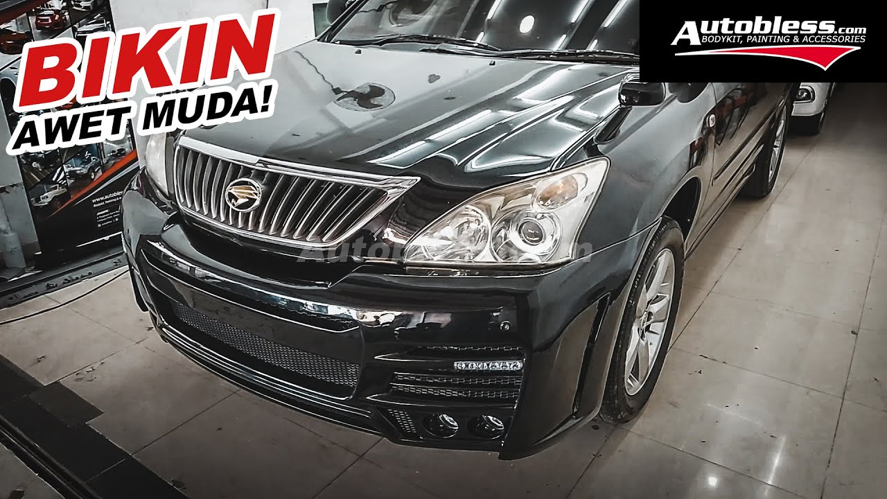 Permak Toyota Harrier supaya tampil Fresh dengan Bodykit Harrier Zeus
