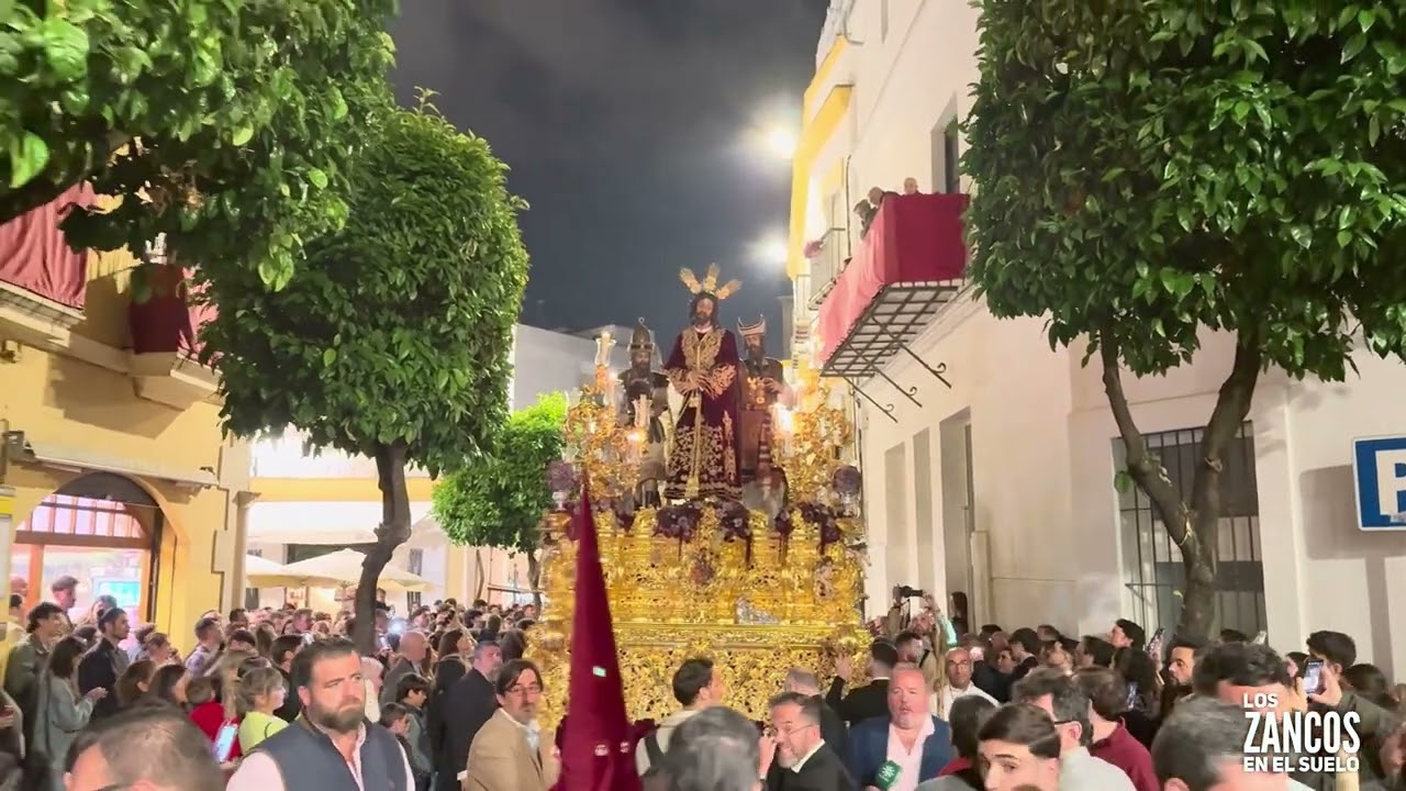 Tornería Soberano Poder Miércoles Santo Jerez 2025 Bajo la lluvia AM La Sentencia de Jerez