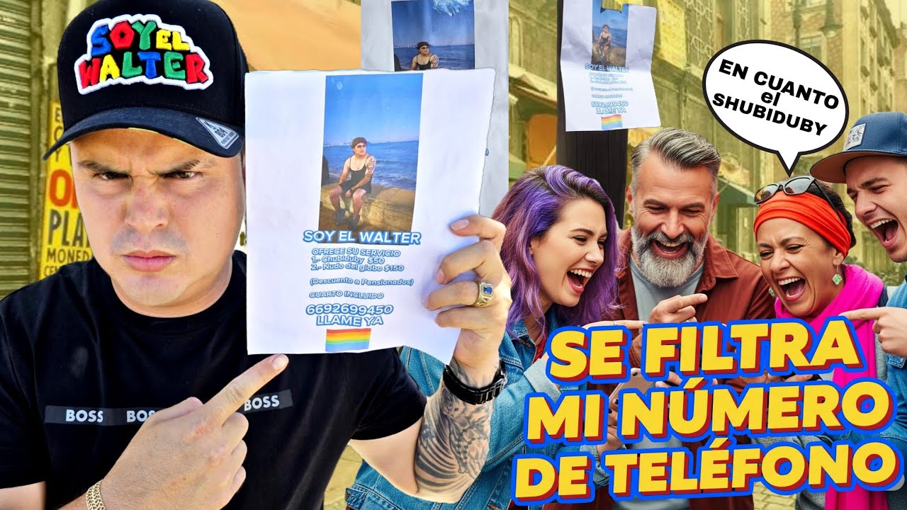 SOY EL WALTER OFRECE SUS SERVICIOS 😂 | Se filtra el número de teléfono de Walter 🤣🔥