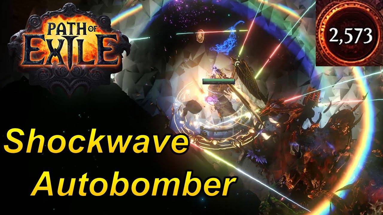 [3.26] Insane Shockwave Melee Autobomber (Massive AoE!) - Path of Exile Fastest build