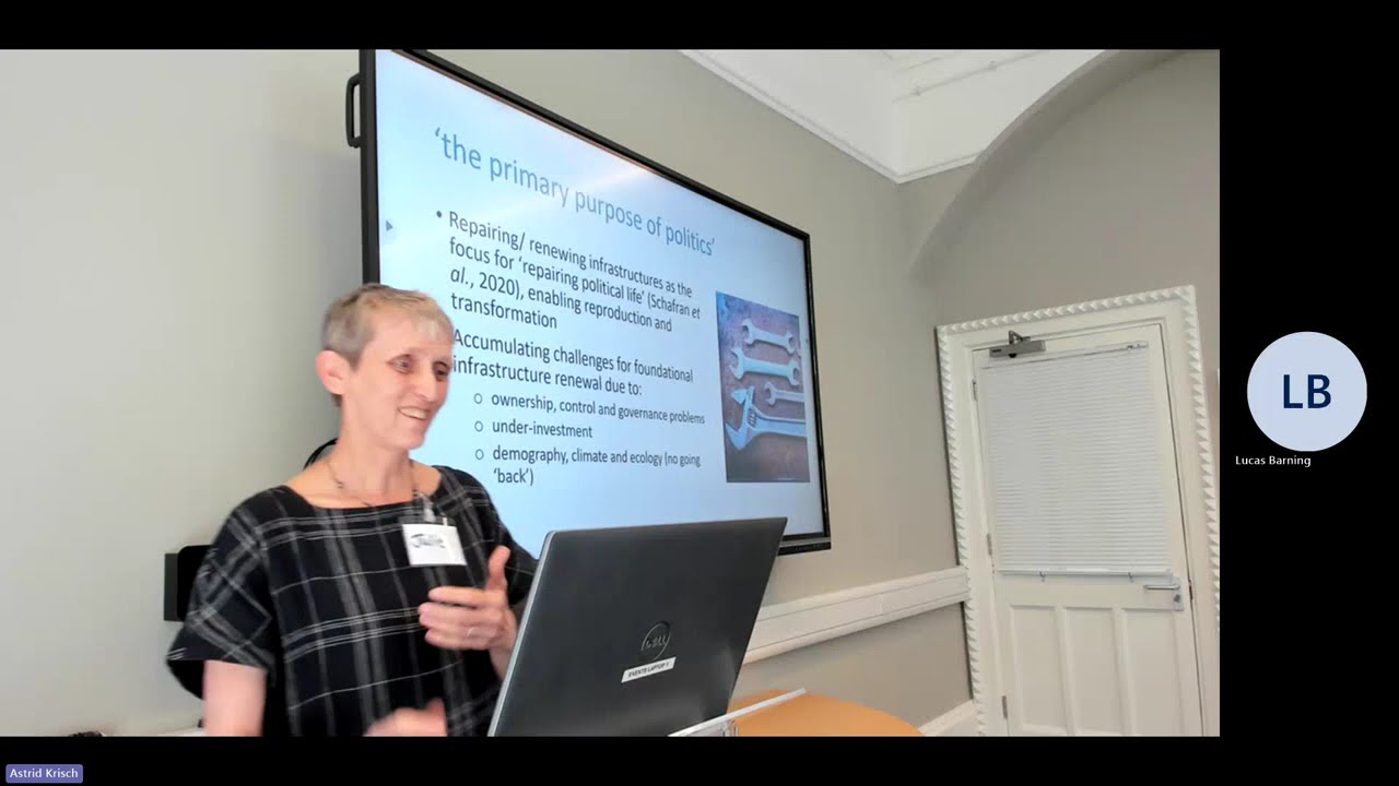 GCHU: Rethinking Infrastructure for People and Places: The Tricky Case of Water in England and Wales