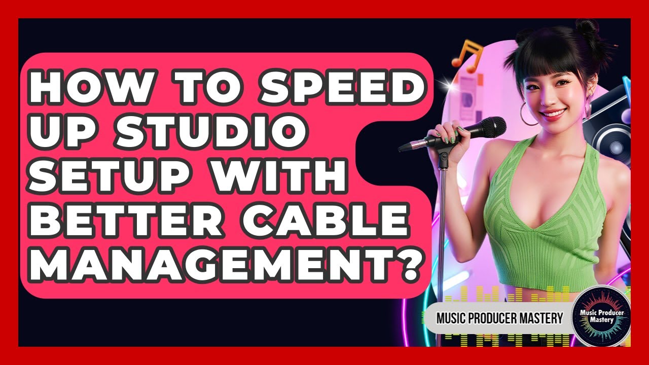 How To Speed Up Studio Setup With Better Cable Management? - Music Producer Mastery