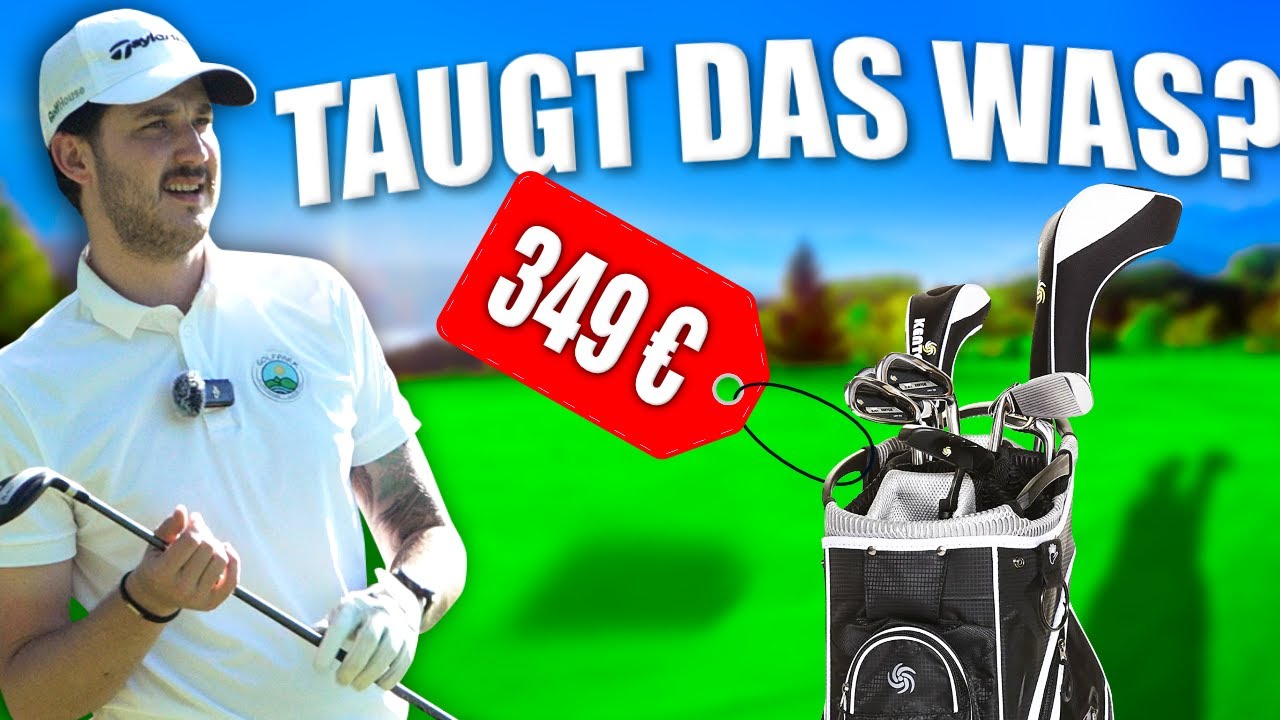 Billig-Golfset im Härtetest: Kann man damit wirklich spielen?