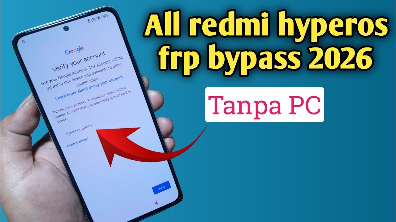 All redmi frp bypass hyperos 2026 