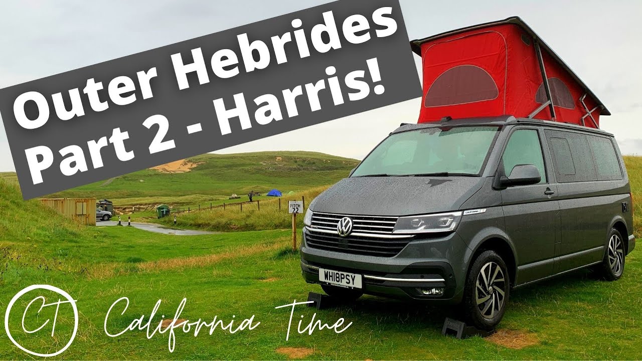 Кемпинг на Внешних Гебридах (Харрис) в нашем кемпере VW California 2021 — Часть 2