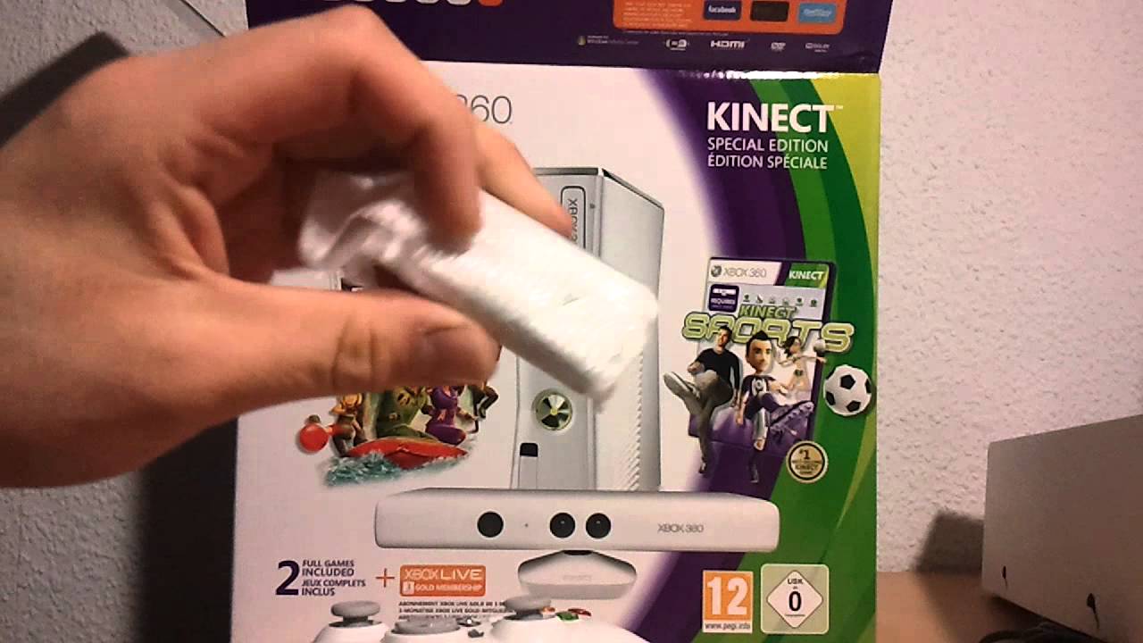 Xbox 360 Slim weiß - Limited Edition (Xbox360) unboxing [German/Deutsch]