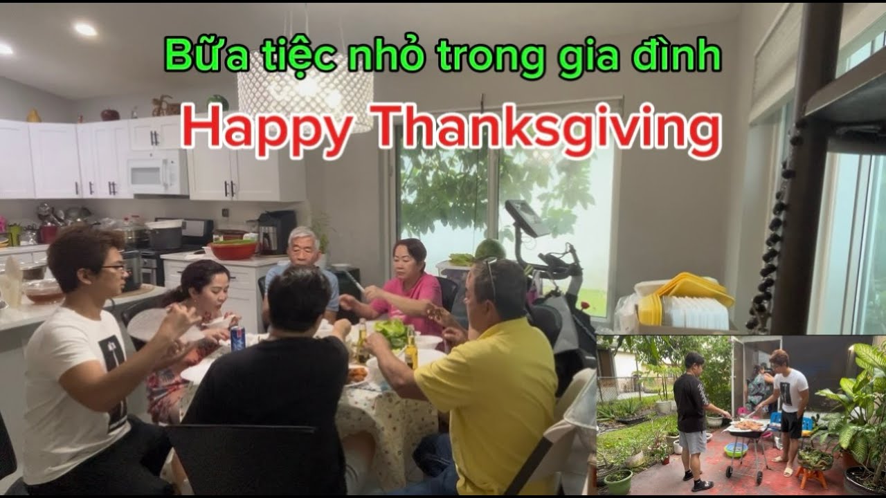 Ăn Lễ Tạ Ơn ở Mỹ cùng gia đình vợ #cuocsongmy #cuocsongomy #dinhcumy