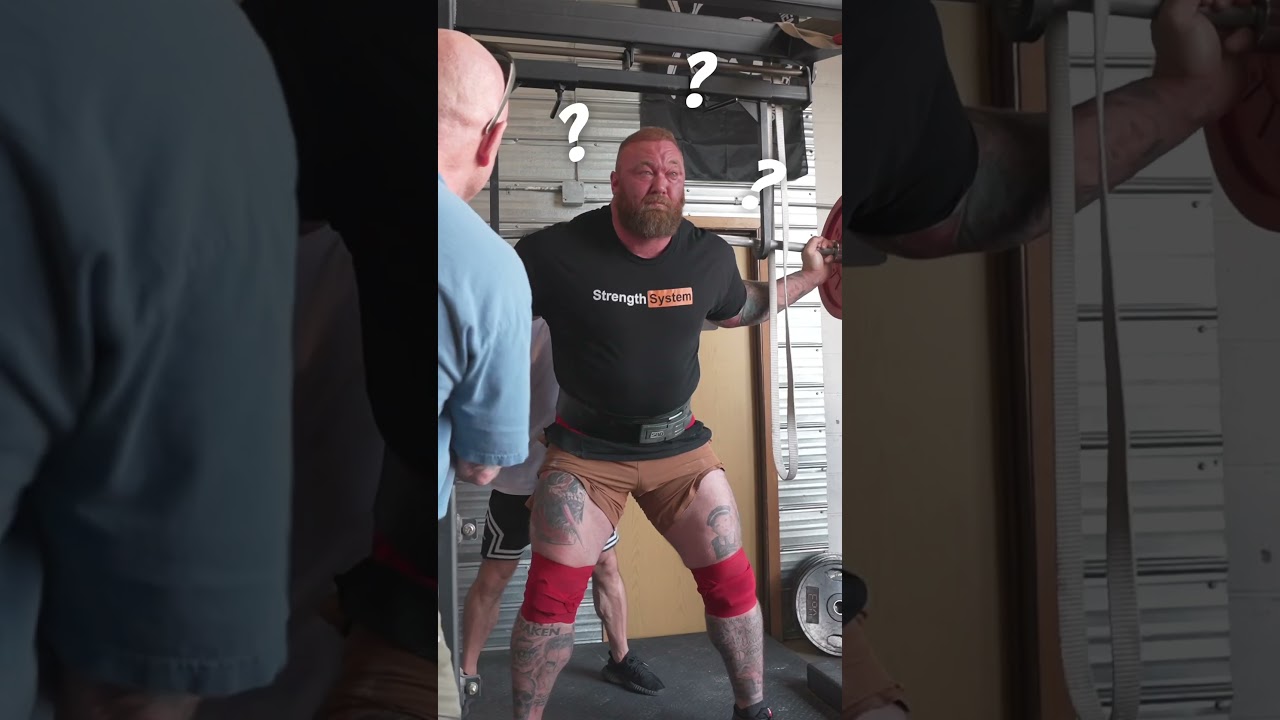 400kg / 881lbs squat fail
