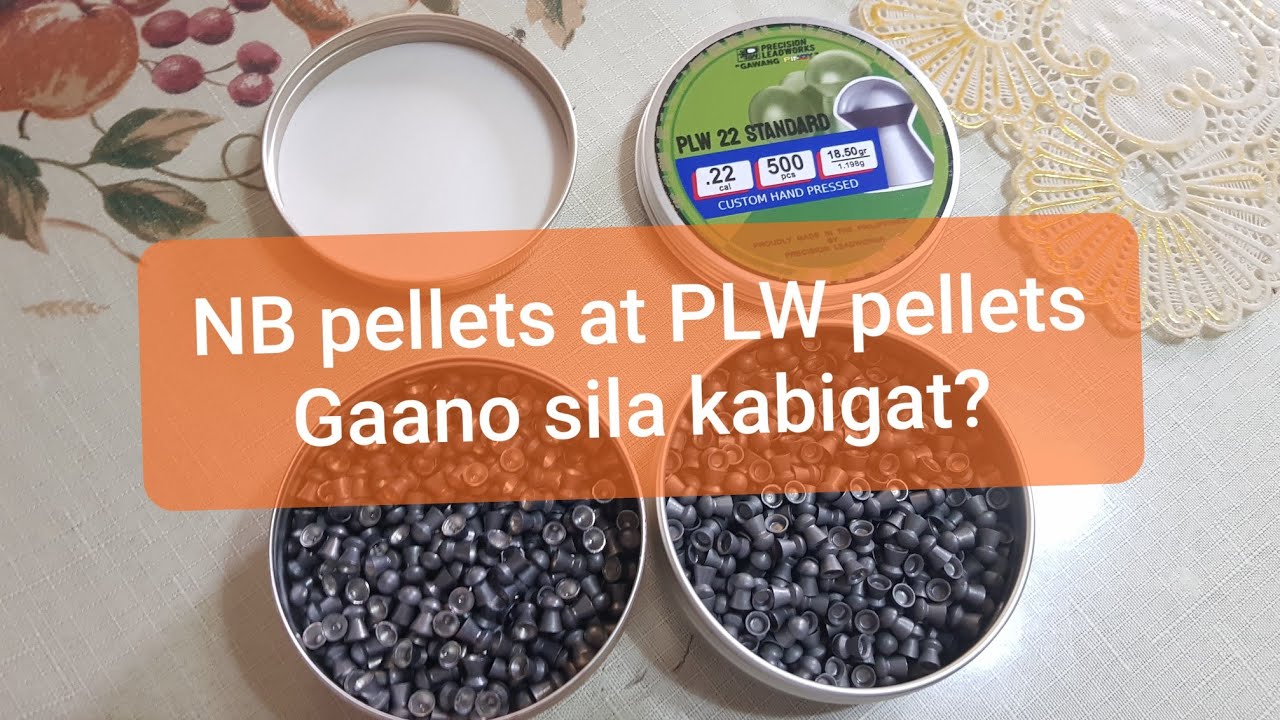 Price and weight of NB pellets and PLW pellets