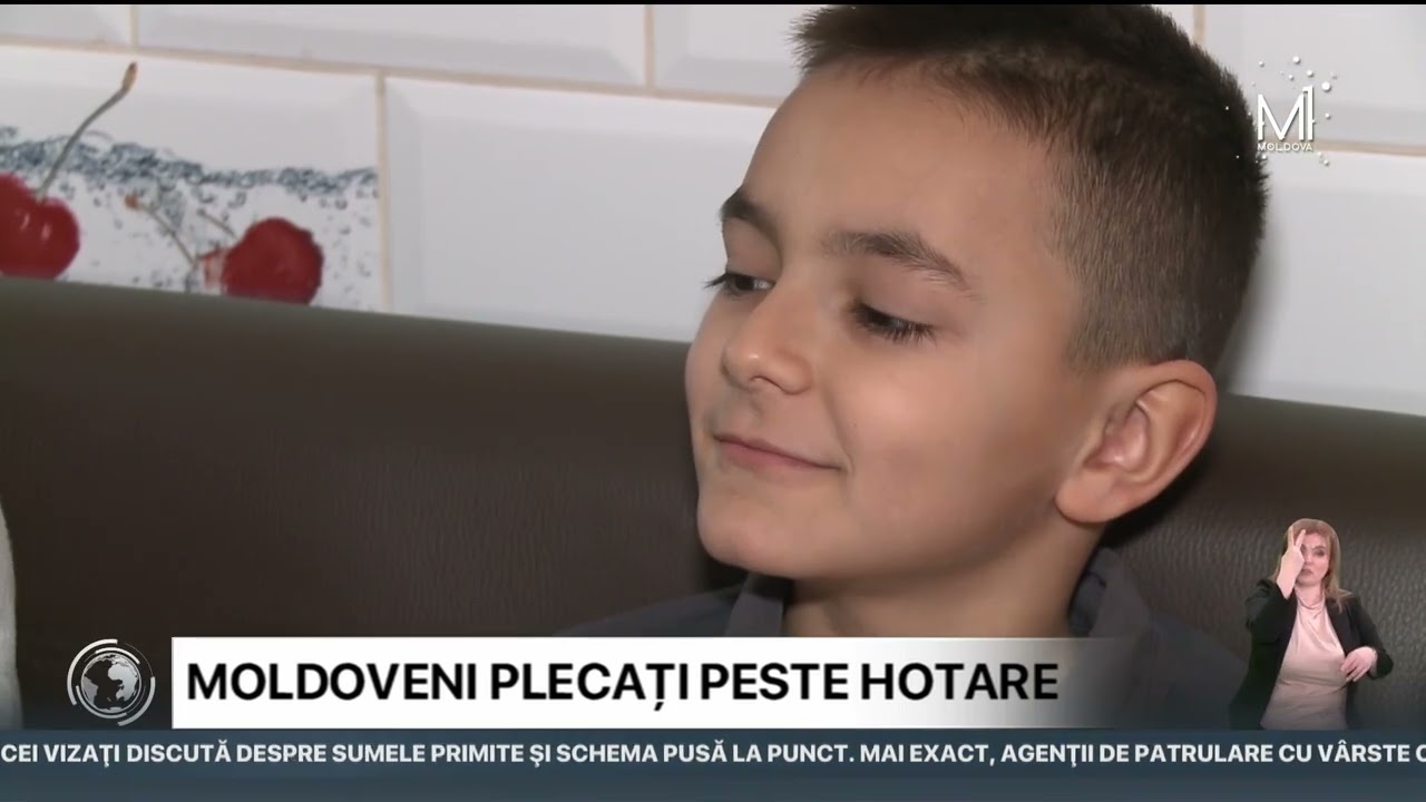 Moldovenii plecați peste hotare