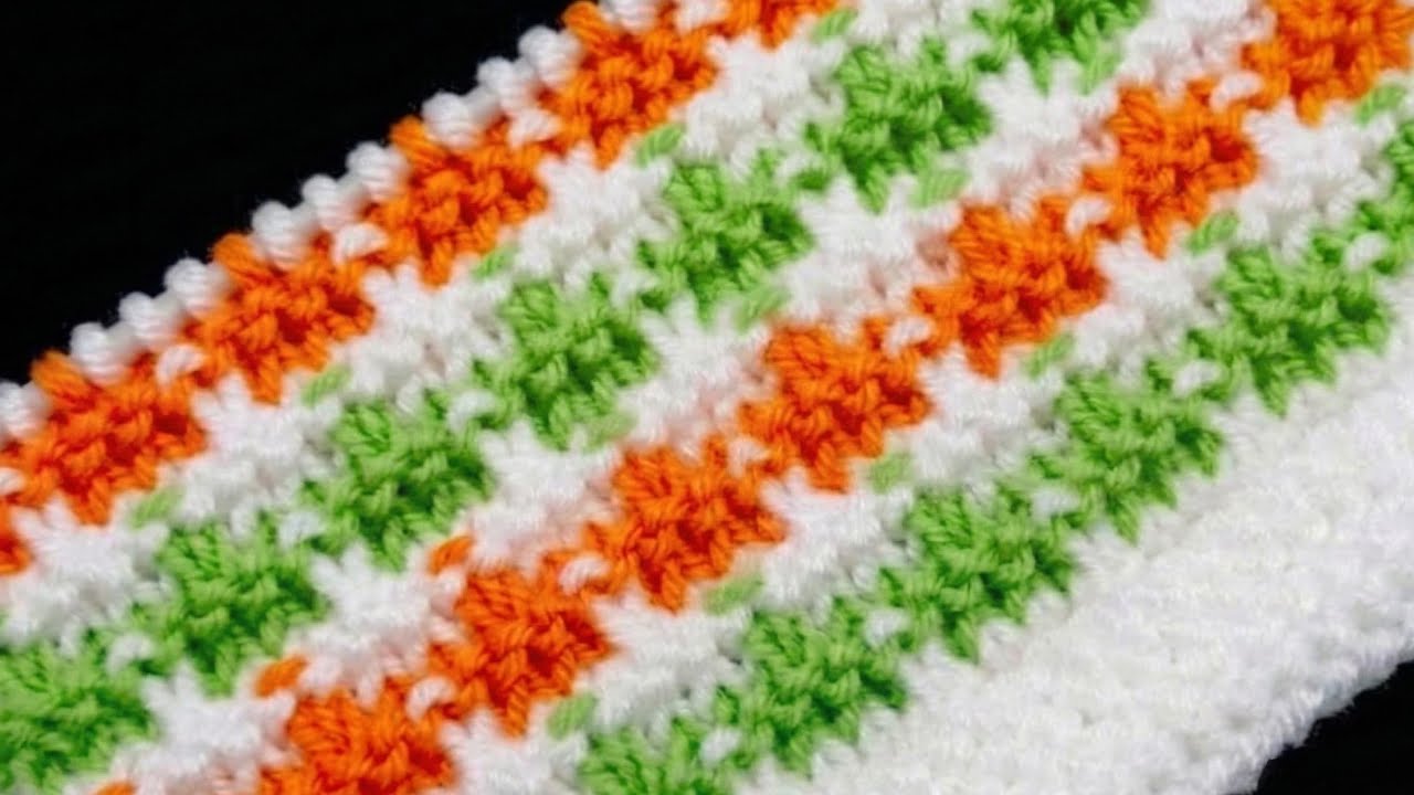 2 रंग का शानदार स्वेटर डिजाइन/Two Colour Sweater Design/Double Colour knitting/Do Rang ka design