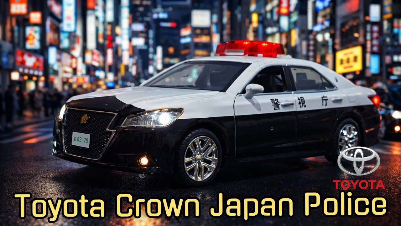 Toyota Crown Japan Police scale 1/32
