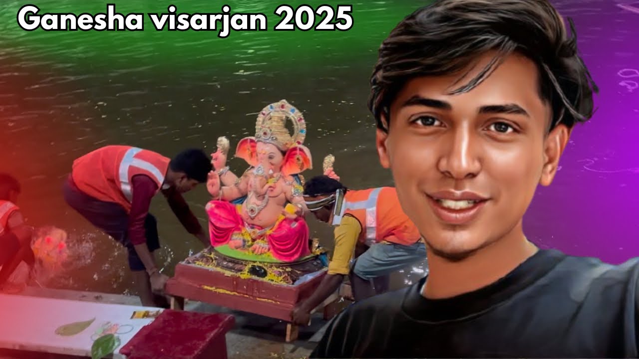 ಗಣೇಶ ವಿಸರ್ಜನ್ 2025 / Ganesha celebration 2025 #2025ganesha 