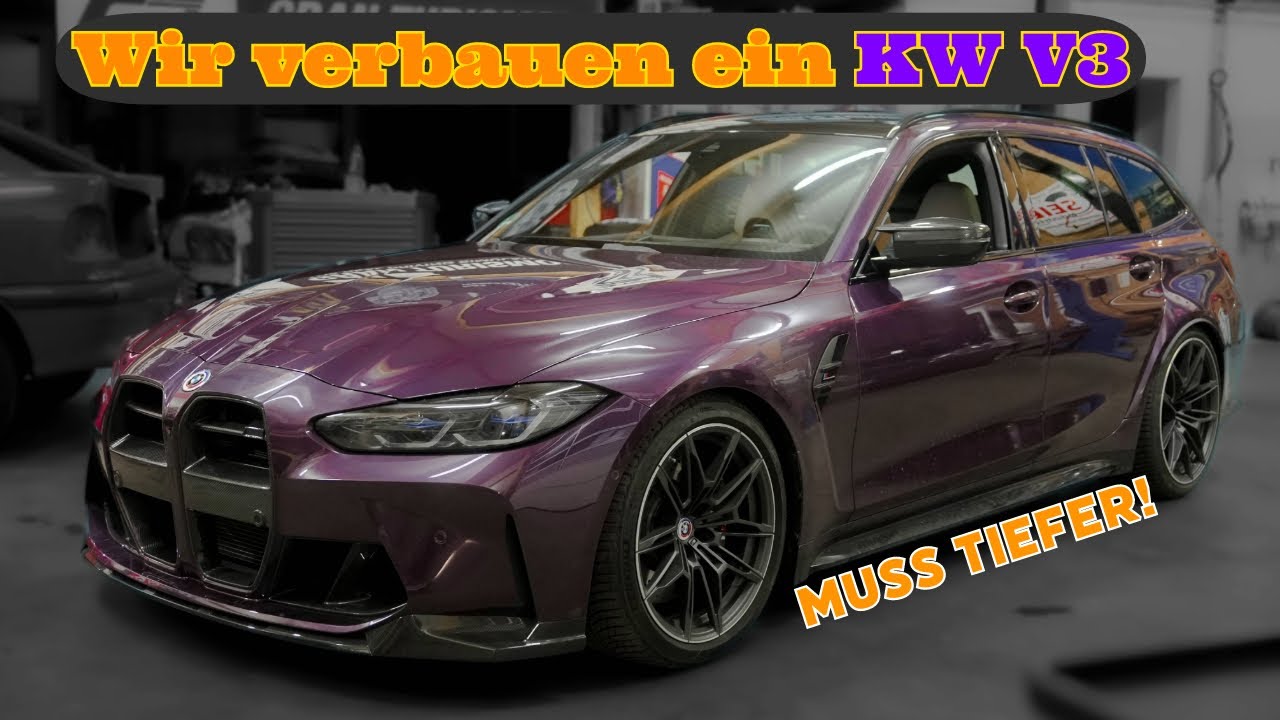 Fahrspaß auf einem neuen Level! KW Variante 3 im BMW M3 Touring! 🏁🔥