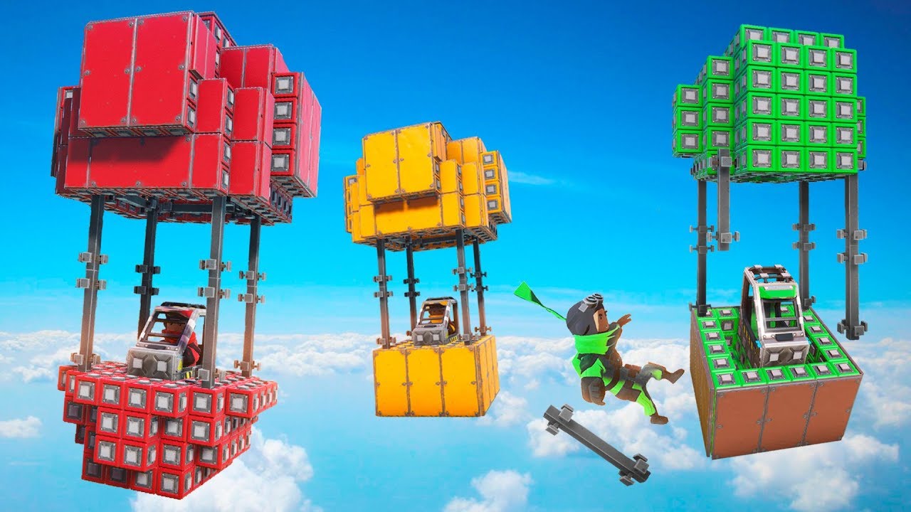 HOT AIR BALLOON BUILD CHALLENGE! - Trailmakers