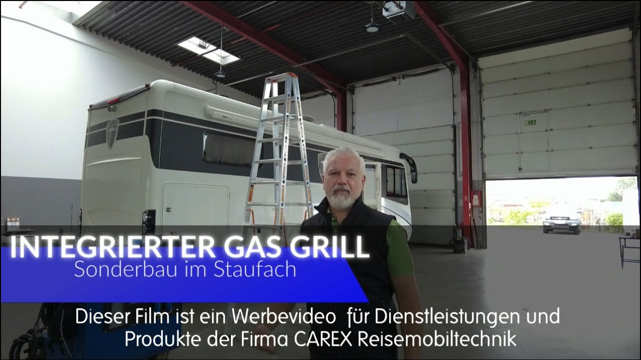 Integrierter Gasgrill | Sonderbau im Morelo Staufach