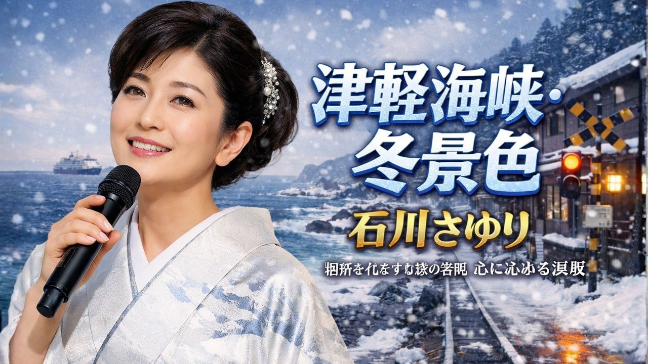 ❄️ 津軽海峡・冬景色【ライブ映像】｜石川さゆり 🎤 昭和を代表する涙の名曲 心に沁みる演歌