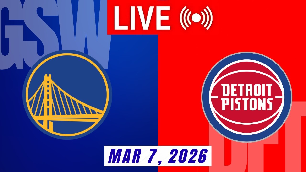 NBA LIVE! Golden State Warriors vs Detroit Pistons | March 7, 2026 | Warriors vs Pistons | 2K